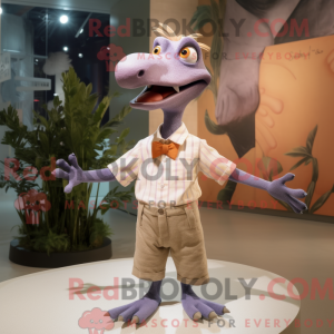 Mascottefiguur van een...