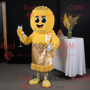 Mascot character of a Gold...