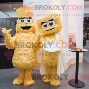 Mascot character of a Gold...