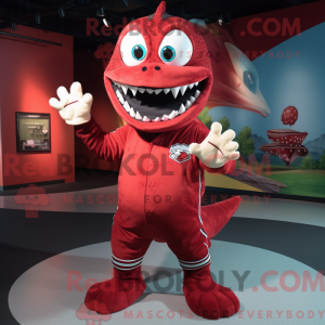 Mascottekarakter van een...