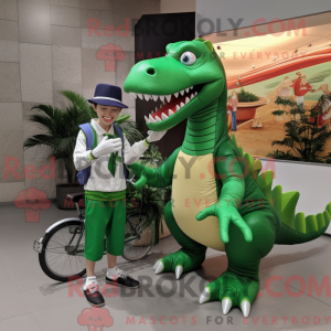 Mascot karakter van een...