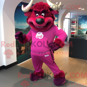 Mascot karakter van een...