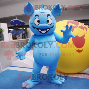 Mascot character of a Sky...