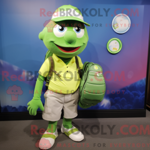 Mascot character of a Lime...