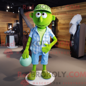 Mascot character of a Lime...