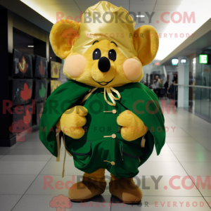 Mascot character of a Gold...