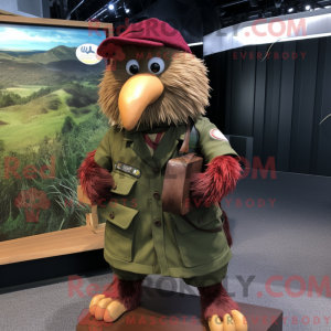 Mascot karakter van een...