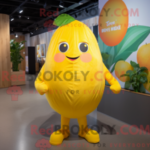 Mascot character of a...