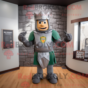 Mascot character of a Gray...