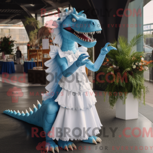 Postava maskota Sky Blue...