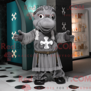Mascottefiguur van een...