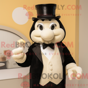 Mascot character of a Cream...
