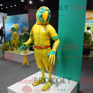 Mascot character of a Lemon...