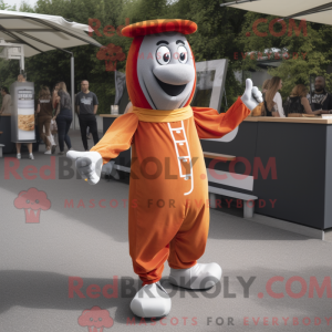 Mascot karakter van een...