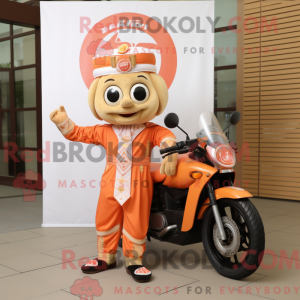 Mascot karakter van een...