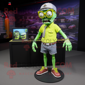 Lime Green Undead mascotte...