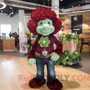 Mascot karakter van een...