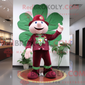 Mascot karakter van een...