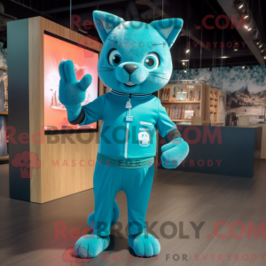 Mascot karakter van een...