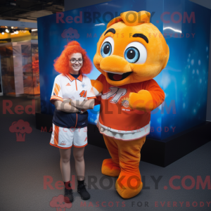 Mascottekarakter van een...