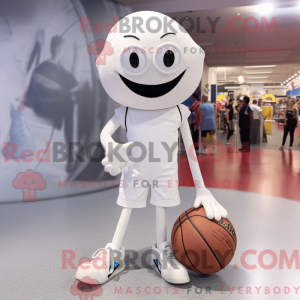 Mascot character of a White...