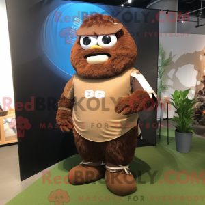 Mascottefiguur van een...