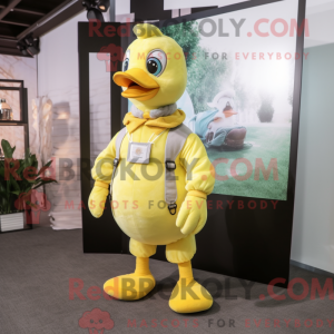 Mascottekarakter van een...