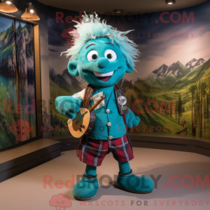 Mascot karakter van een...