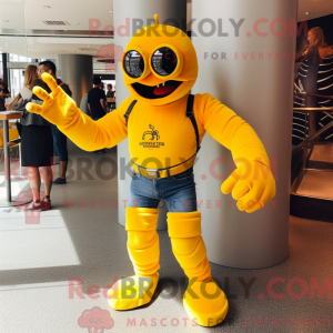Mascot character of a...