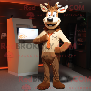 Postava maskota Tan Deer...