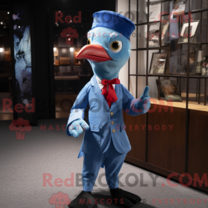 Mascot karakter van een...