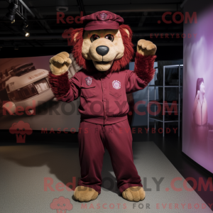 Personnage mascotte d un...