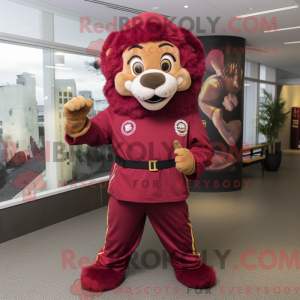 Personnage mascotte d un...