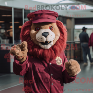 Mascot character of a...