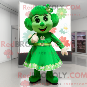 Mascot karakter van een...
