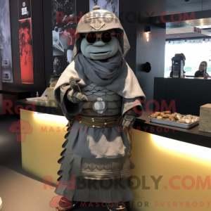Personagem de máscara de um...