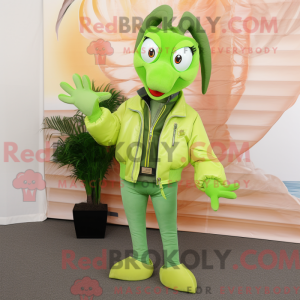 Maskot karakter af en...