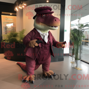 Mascot karakter van een...