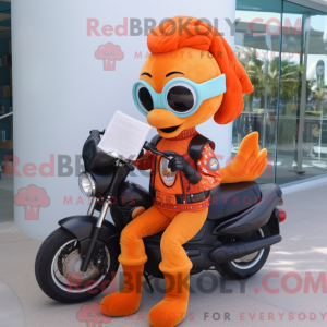 Mascottefiguur van een...