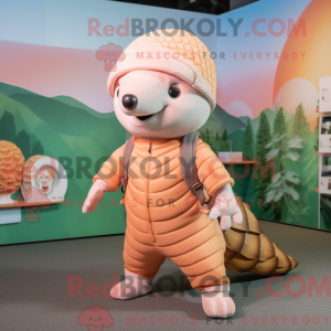 Mascot karakter van een...