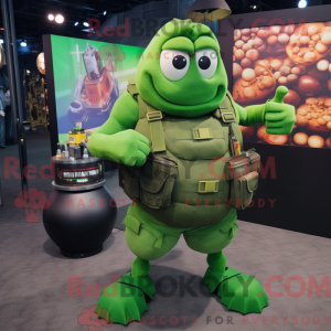 Mascottekarakter van een...