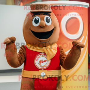 Mascot karakter van een...