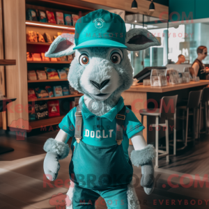 Mascot karakter van een...