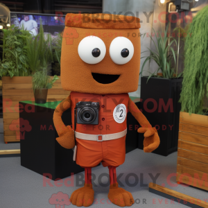 Personnage mascotte d un...