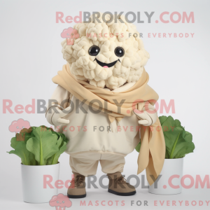 Mascottefiguur van een...