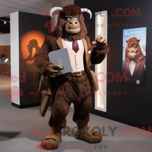 Mascot karakter van een...