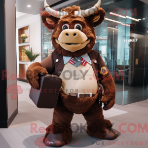 Personnage mascotte d un...