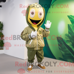 Mascot karakter van een...