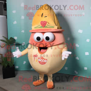 Mascot karakter van een...