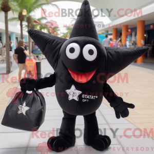 Mascot character of a Black...